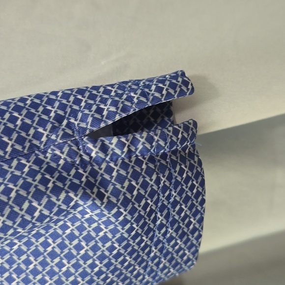 Callaway Opti-Dri Men's XXL Blue Polo Shirt Geometric - Picture 5 of 7